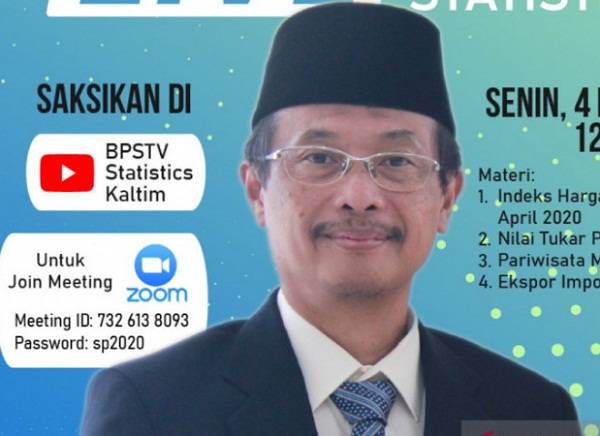 Kepala Badan Pusat Statistik Provinsi Kaltim Anggoro Dwitjahyono